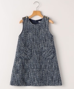 SHIPS KIDS:110～130cm / セレモニー ストレッチ ジャンパー スカート