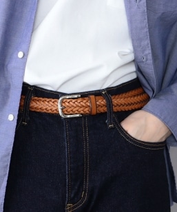 J&MDAVIDSON: クロコ型押し チップエンド ベルト｜ SHIPS 公式サイト