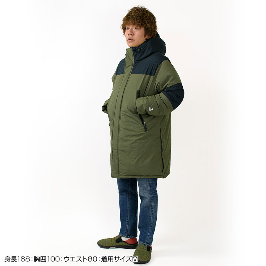 バイカラー中綿ベンチコート｜SHIRT STATION（シャツステーション