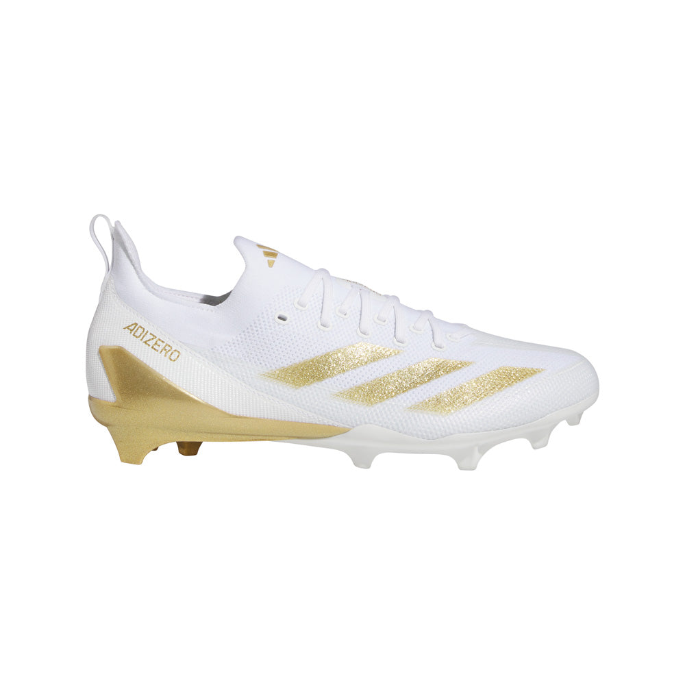 Shop Gold, White Mens Adizero Electric Football Cleats – Shoebacca