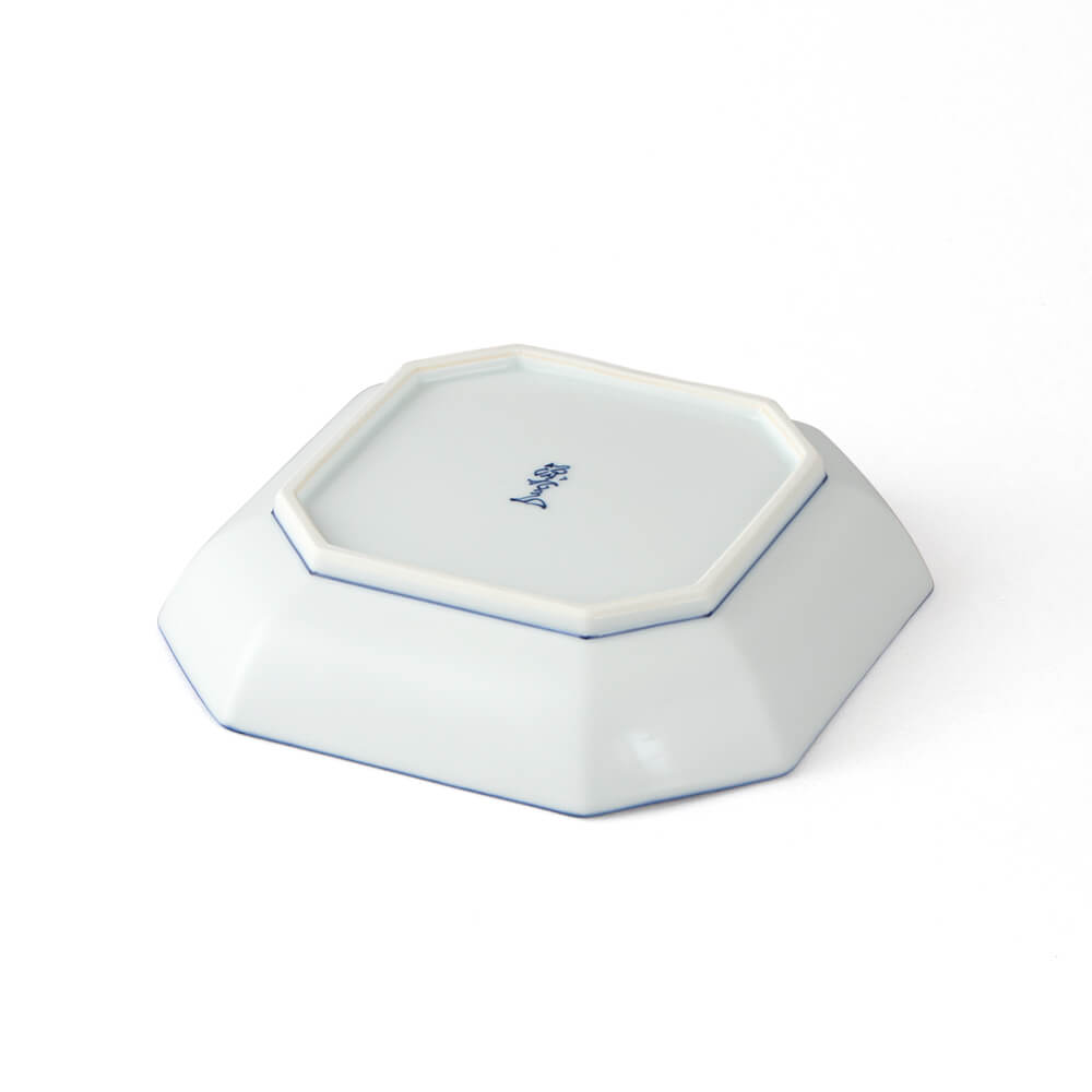 染錦梅小紋 方皿 ｜ 有田焼の源右衛門窯公式オンラインショップ