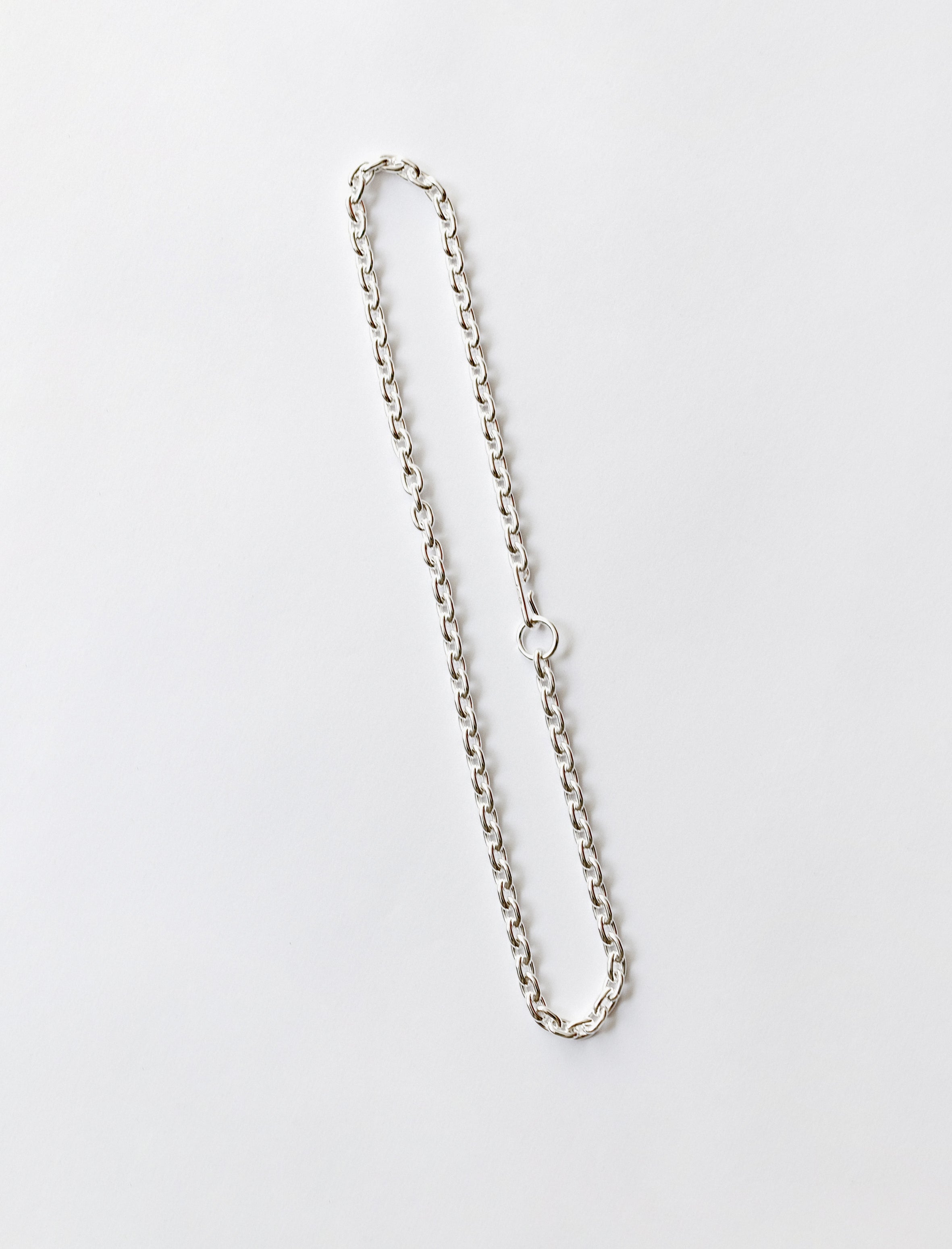 All Blues Standard Necklace Thin Polished Silver Long – Neighbour