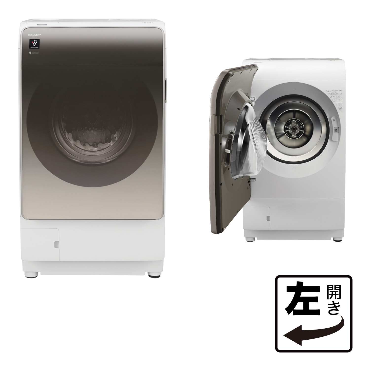 シャープ プラズマクラスター ドラム式洗濯乾燥機 ES−V11A