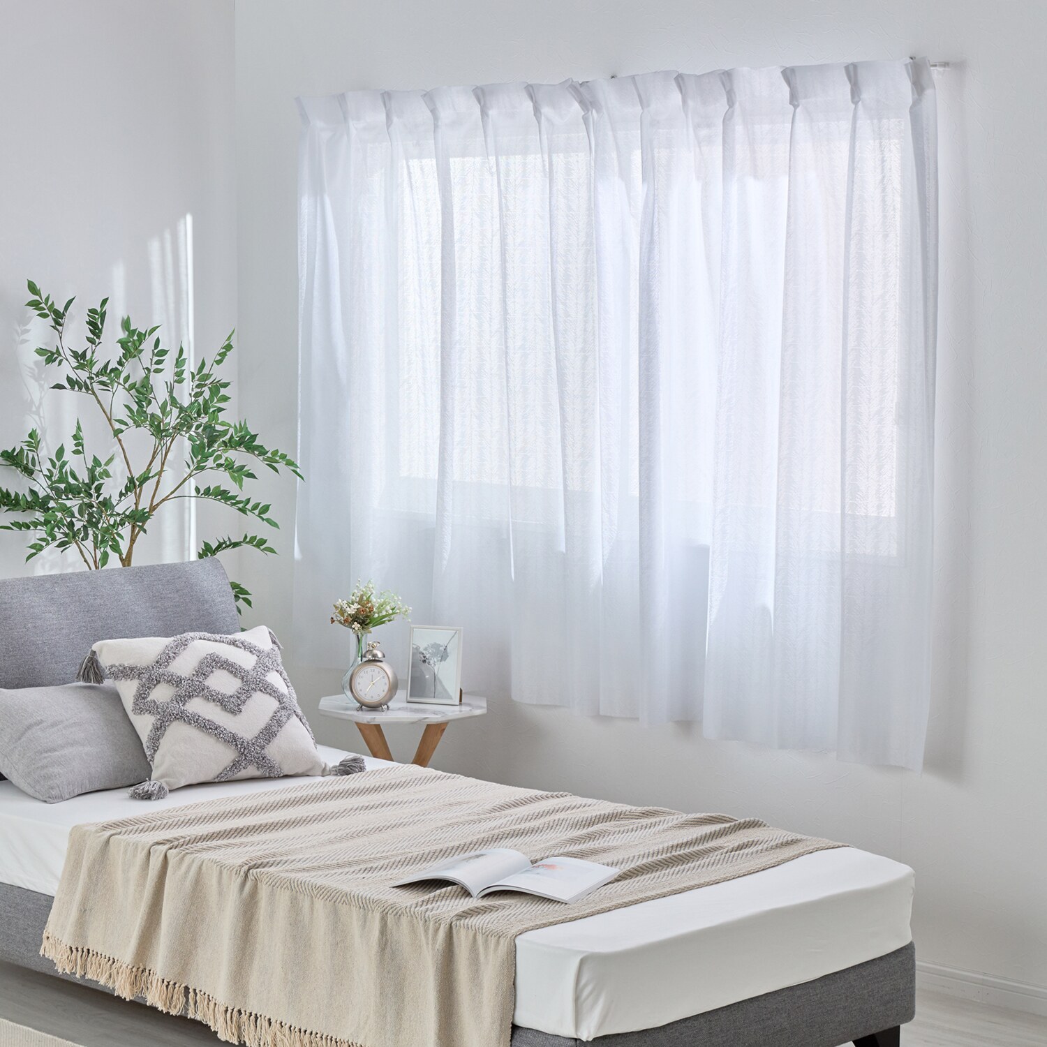 クラレトレーディング 暑さをブロック 爽涼カーテン エコサーマル 2枚