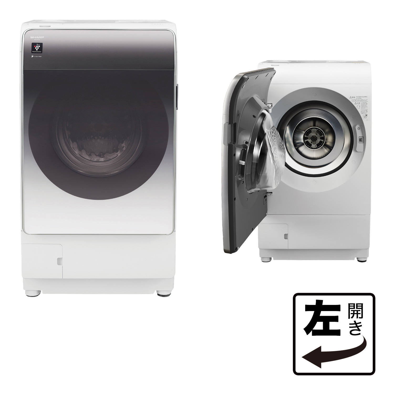 シャープ プラズマクラスター ドラム式洗濯乾燥機 ES−X11B