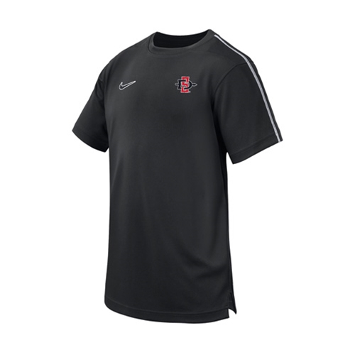Shop Aztecs - 2024 Nike Youth Sideline Dri Fit UV Coach Top SD