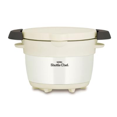 公式通販】真空保温調理器シャトルシェフ KBB-1603 パールホワイト