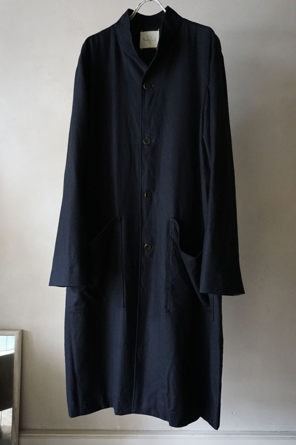 Araki yuu | アラキユウ FTC01_FTKZCA atelier coat black navy_black