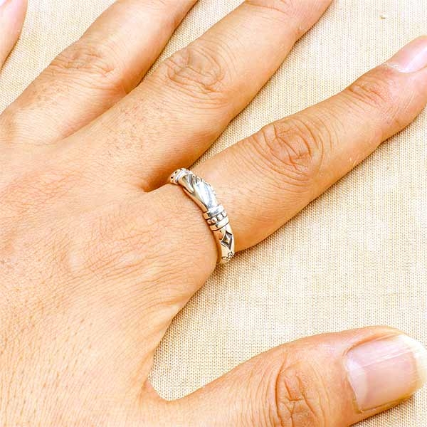 AQUA FORTIS(アクアフォーティス) ハンドデザイン シルバー リング