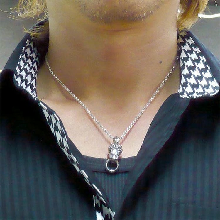 DEAL DESIGN(ディールデザイン) ベビー ライオン ノッカー シルバー