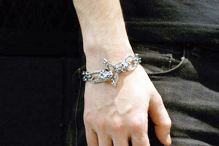 F.A.L FAL(エフエーエル) チェーンフェイト シルバー ブレスレット