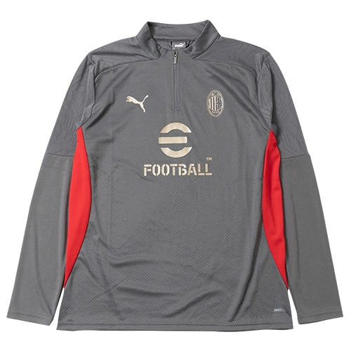 24-25 ACミラン トレーニング1/4ジップトップ／サッカーショップKAMO