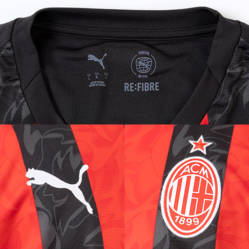 25-26 ACミラン HOME 長袖ユニフォーム／サッカーショップKAMO