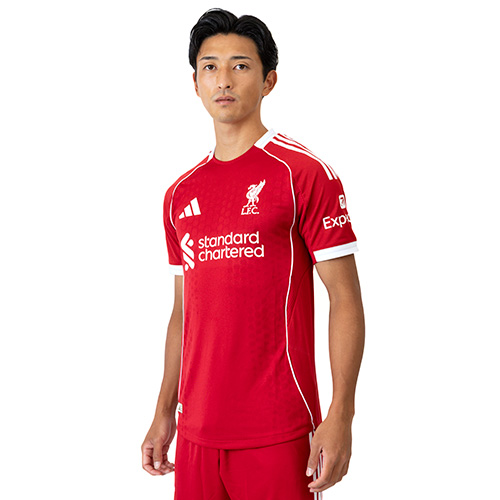 25-26 リヴァプール HOME オーセンティックユニフォーム／サッカー
