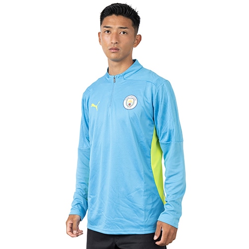 24-25 マンチェスター・シティ トレーニング1/4ジップトップ／サッカー