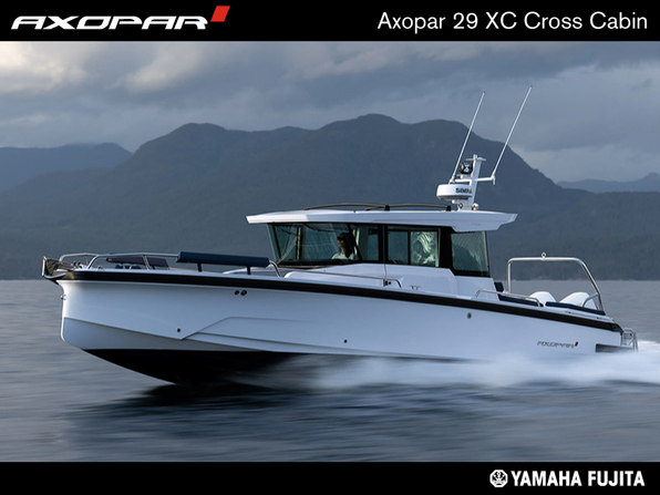 新艇 AXOPAR 29 XC Cross Cabin YAMAHA搭載 2025モデル新艇予約受付中