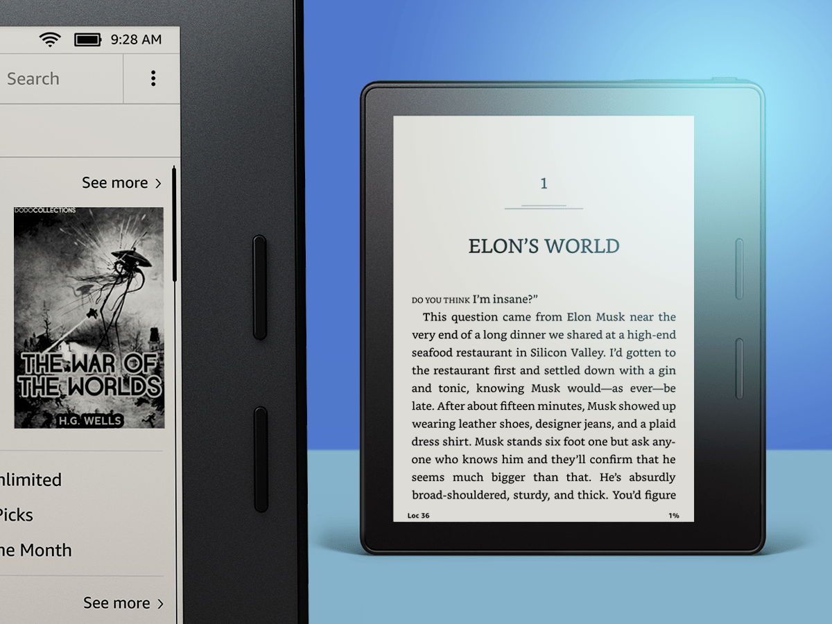 Amazon Kindle Oasis review | Stuff