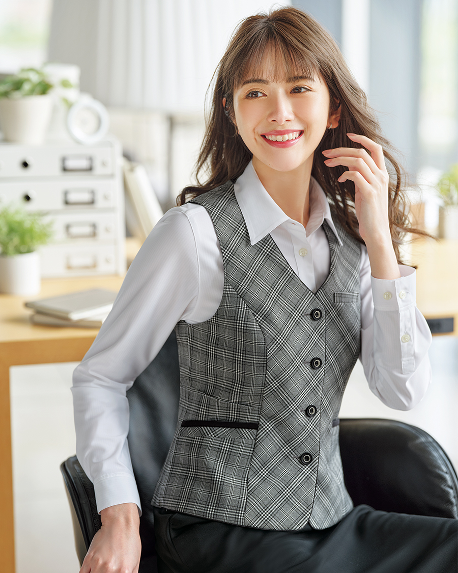 RLX フルジップ グレンチェック ベスト RLX RALPH RLX フルジップ