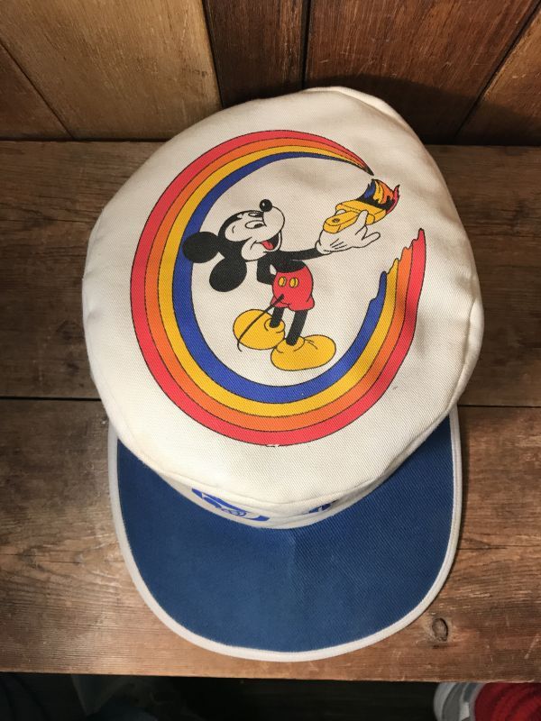 ディズニーミッキー ビンテージ1970年代ドナルド帽子セット