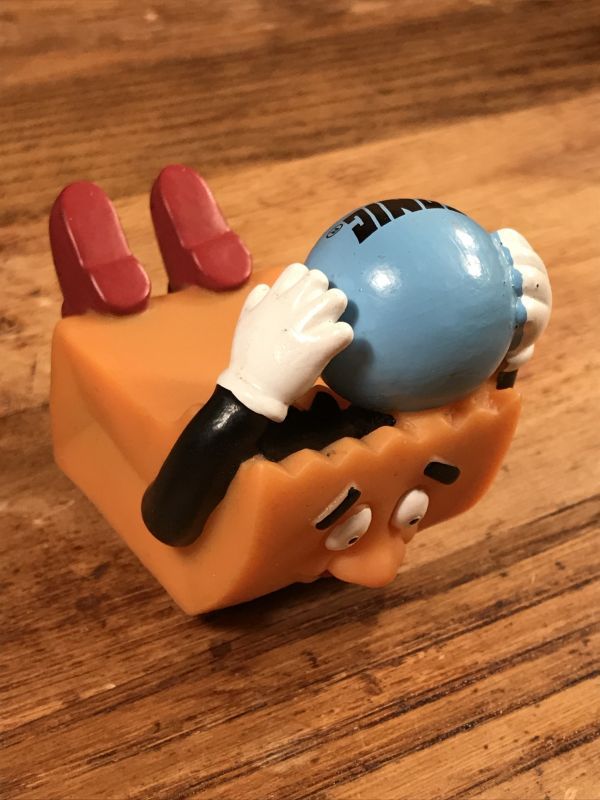 Sonic Drive-In Brown Bag Bowlers “Blue Ball On Head” Meal Toy