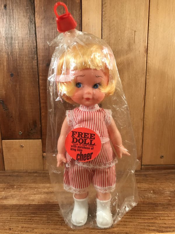 Cheer Laundry Detergent Soap Free Doll チアー ビンテージ ドール