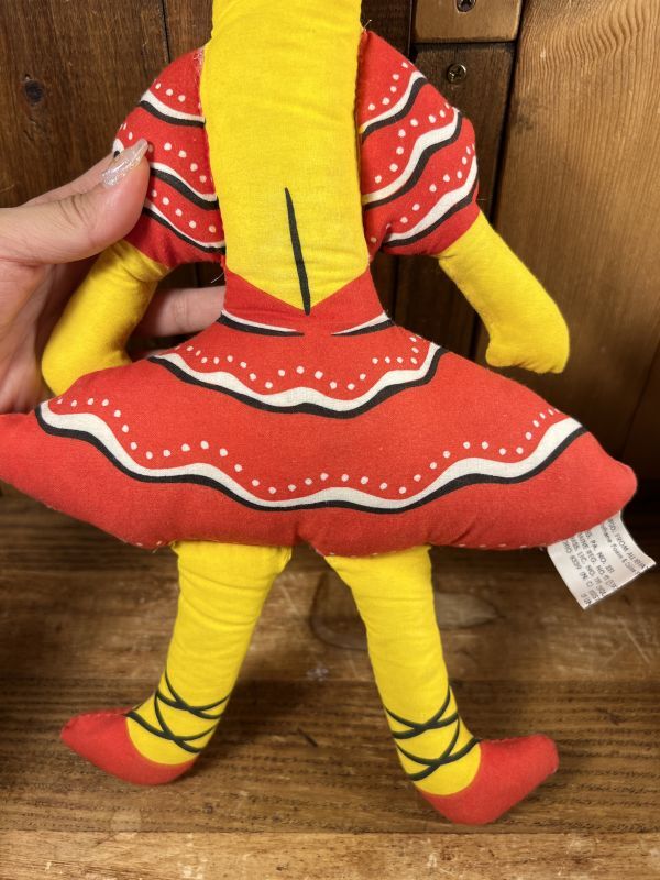 Chiquita Banana Pillow Doll チキータバナナ ビンテージ ピロードール