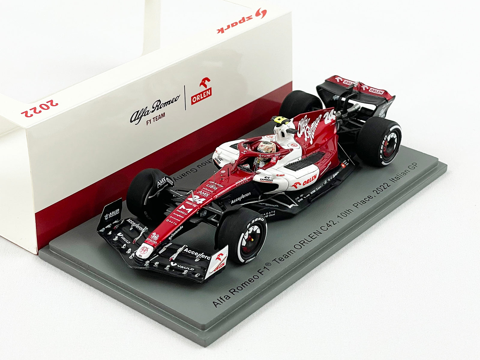 Alfa Romeo Sauber F1 C42 Zhou Guanyu Italy Special Livery 2022