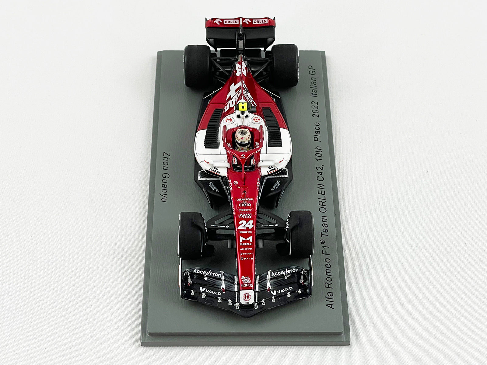 Alfa Romeo Sauber F1 C42 Zhou Guanyu Italy Special Livery 2022