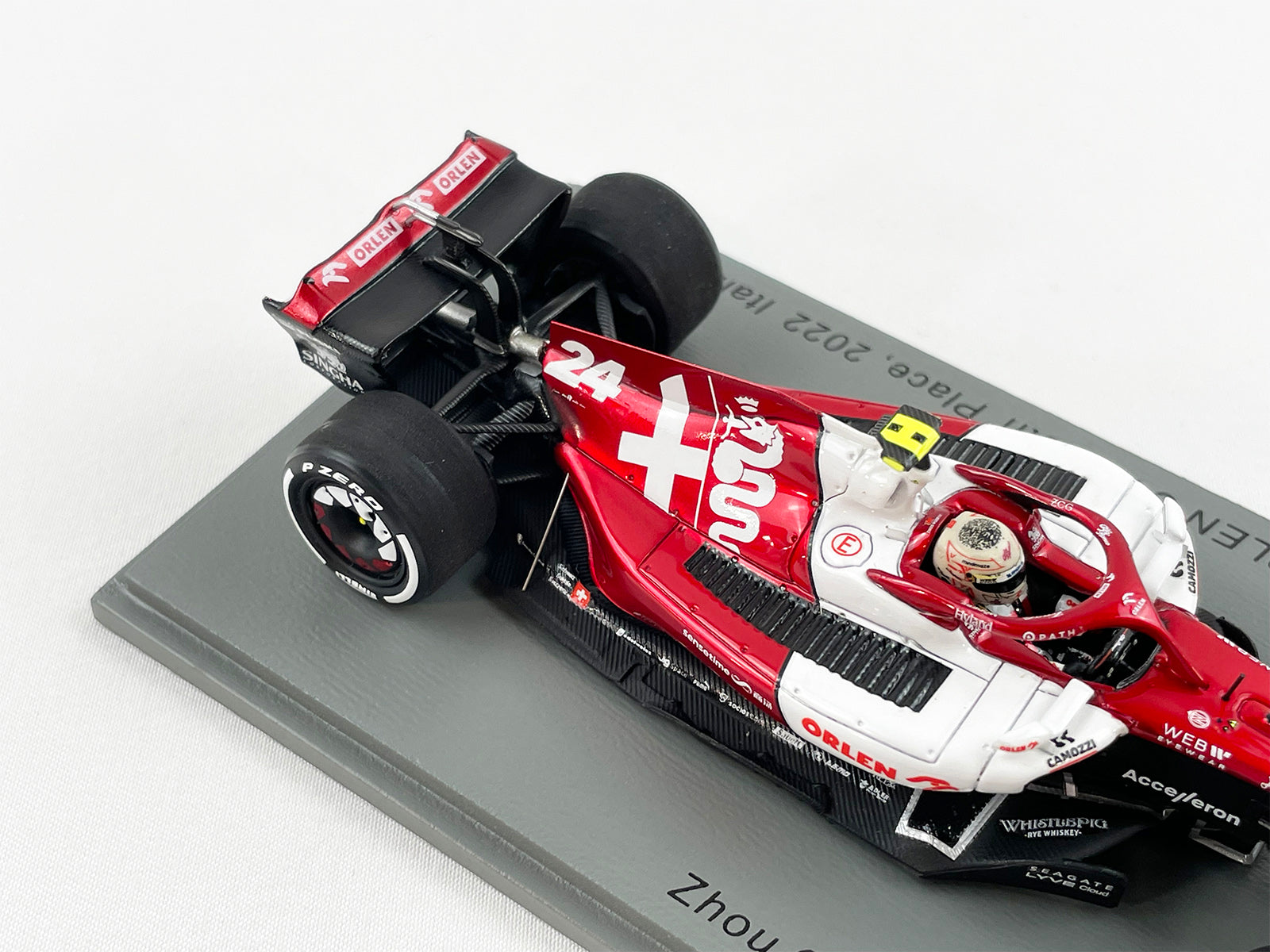 Alfa Romeo Sauber F1 C42 Zhou Guanyu Italy Special Livery 2022