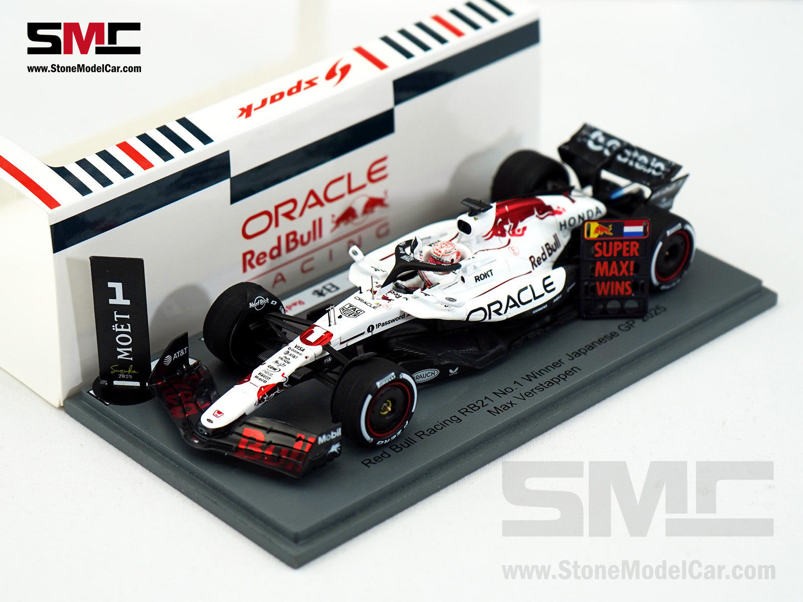 Red Bull F1 RB21 #1 Max Verstappen Japanese GP Winner 2025 1:43