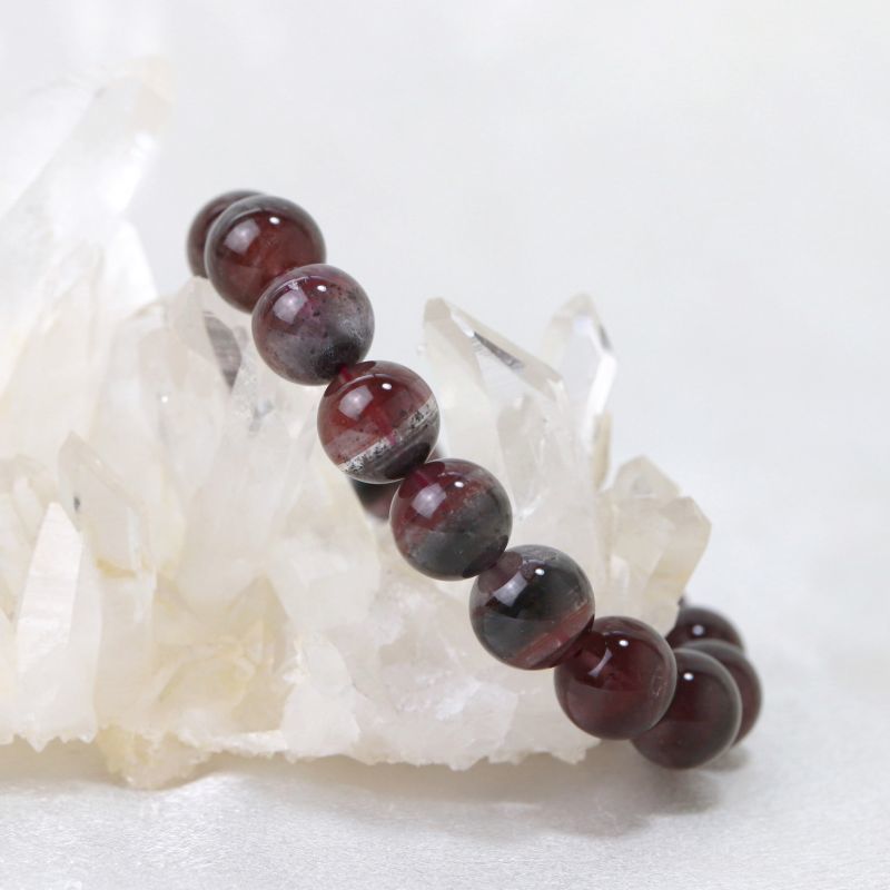 ブレス オーラライト23 高品質 丸 約12mm カナダ産 復活と再生 浄化