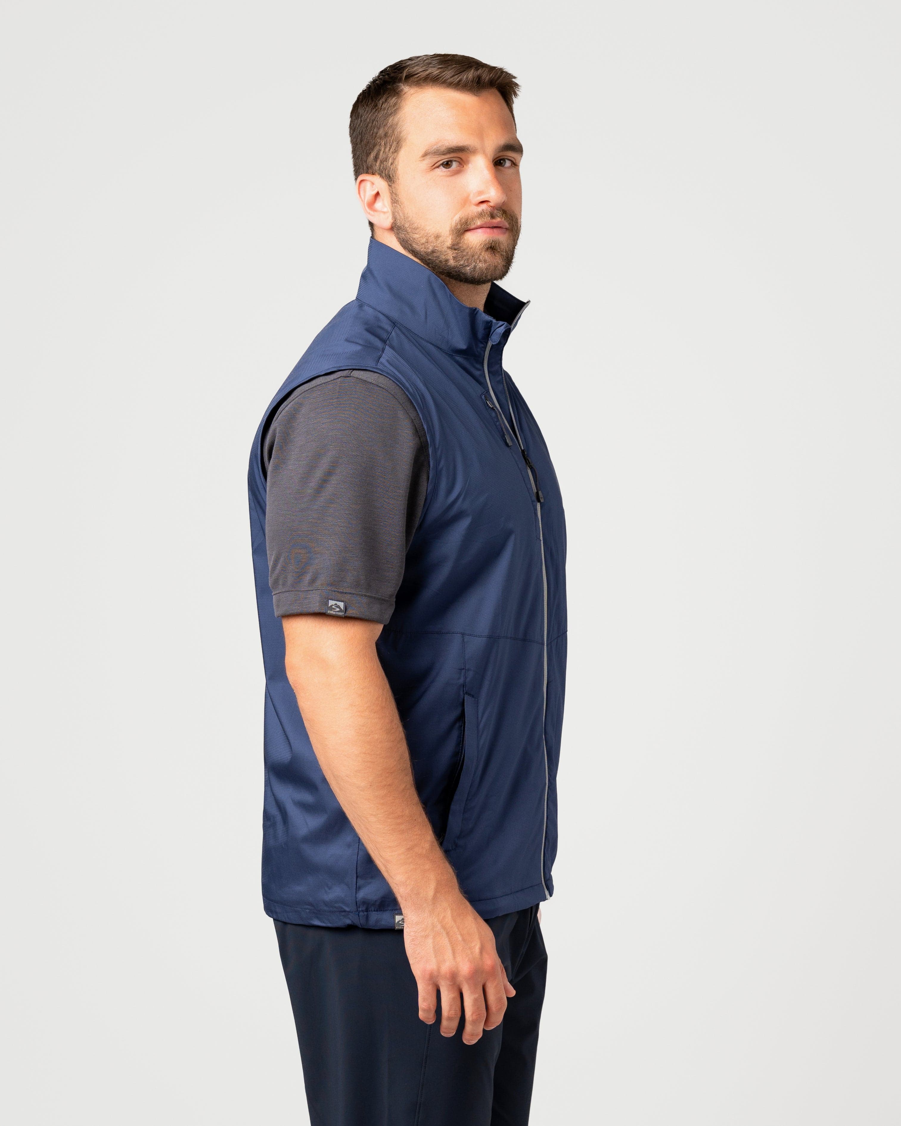 Men's Idealist Water-Resistant Windproof Golf Vest – Storm Creek