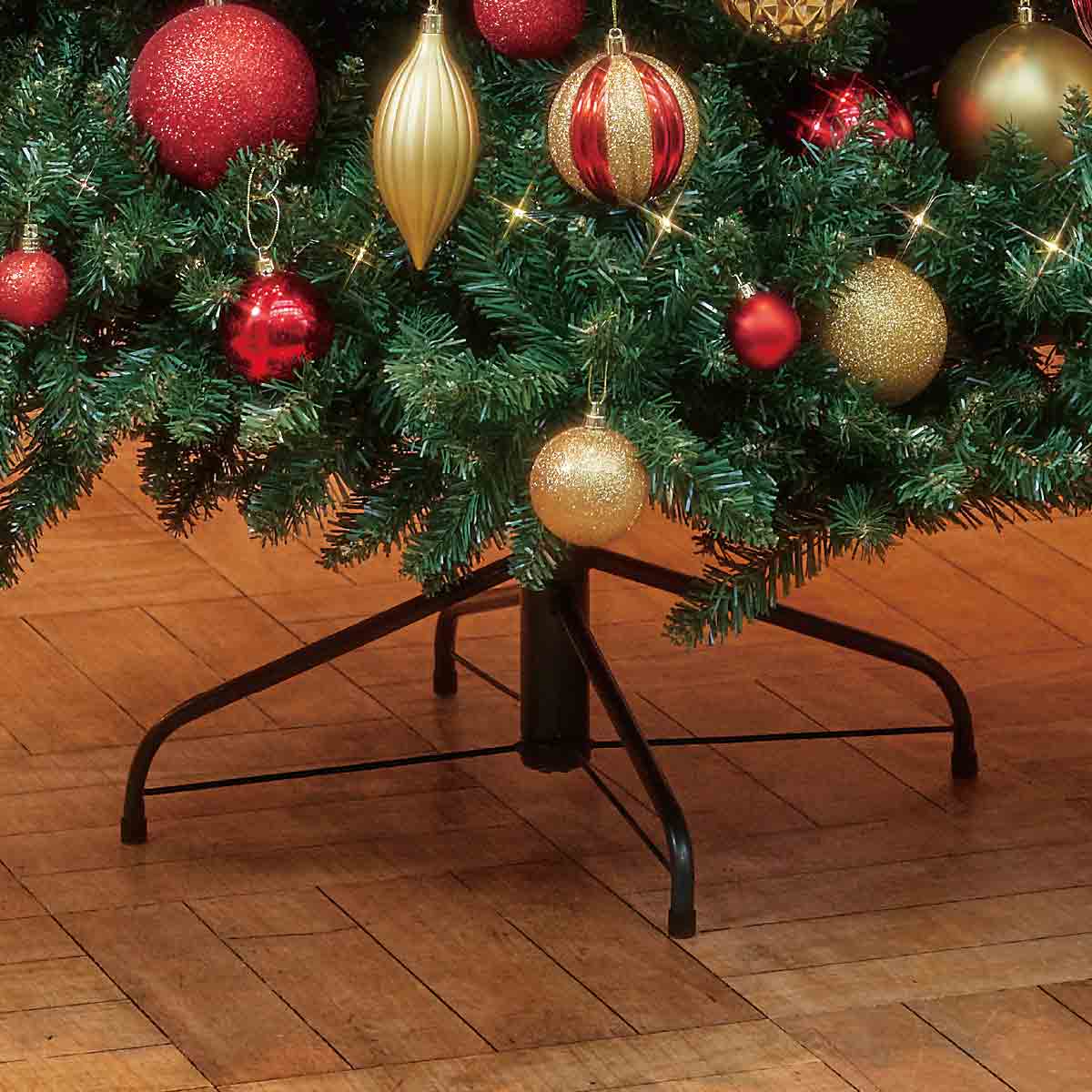 コンチネンタルクリスマスツリーセット ゴールド・レッド［ストエキ