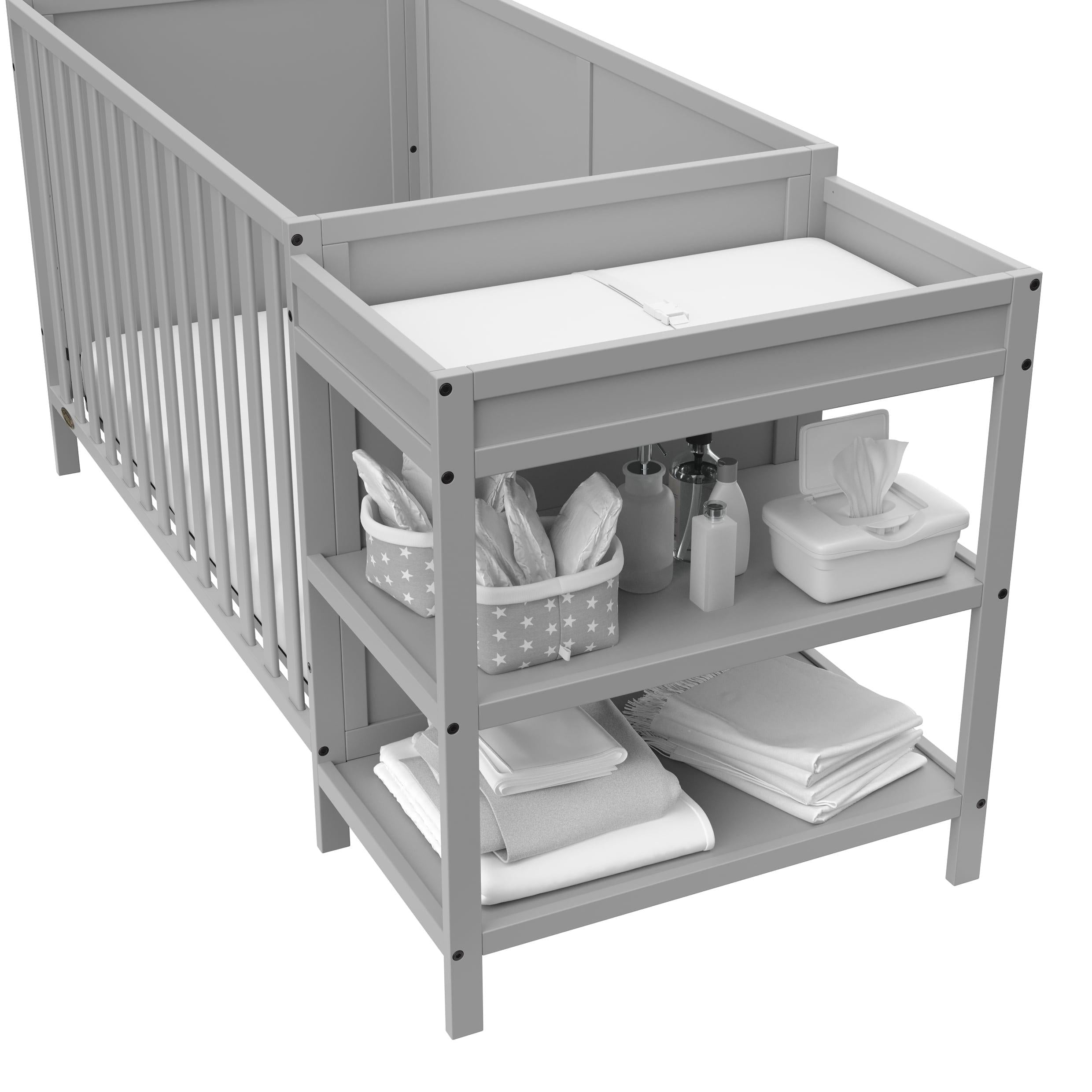 Graco® Theo 5-in-1 Convertible Crib & Changer | Storkcraft