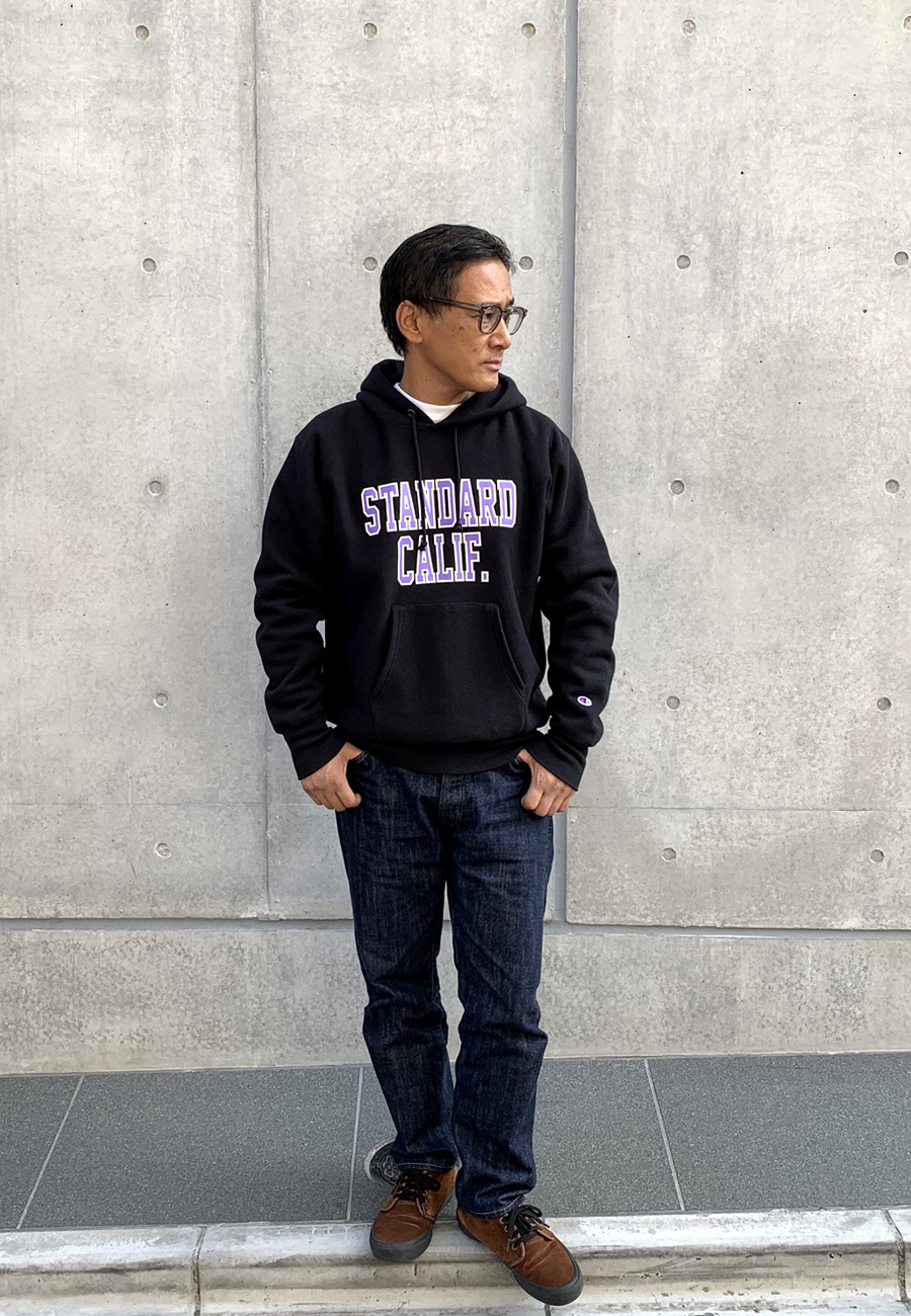 10月コーディネートブログ CHAMPION世代別 ｜ STANDARD CALIFORNIA