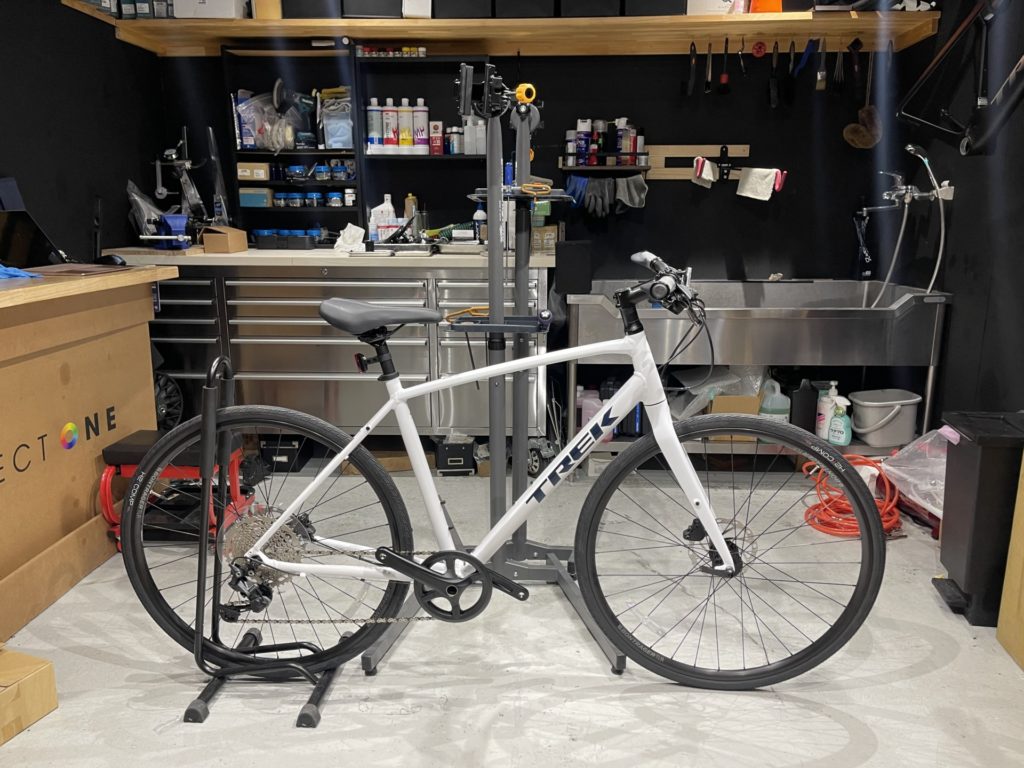 TREK FX 3 Disc × 納車 + パーフェクト組み立て + ガラスコーティング