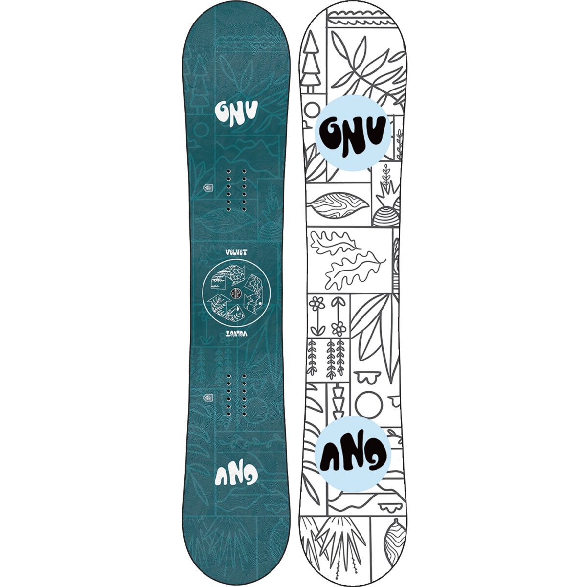 Gnu Velvet Snowboard - 2022 - Women's - Snowboard