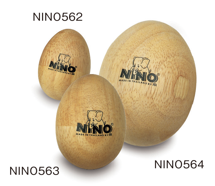 ニノ ウッドエッグシェイカー(中) NINO563 | 鈴木楽器製作所