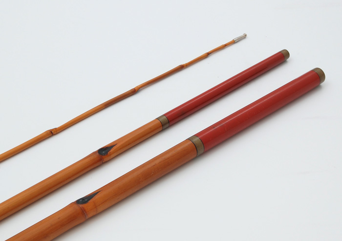 次匠 中通しはぜ・きす竿 総矢竹 3本継 9尺の通信販売