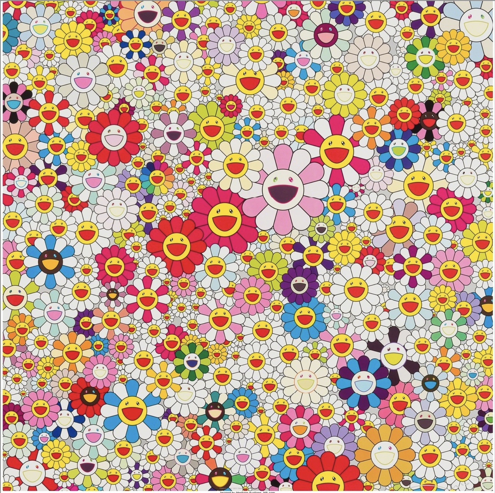 Flowers in Heaven (2010) – Japanese Pop Art