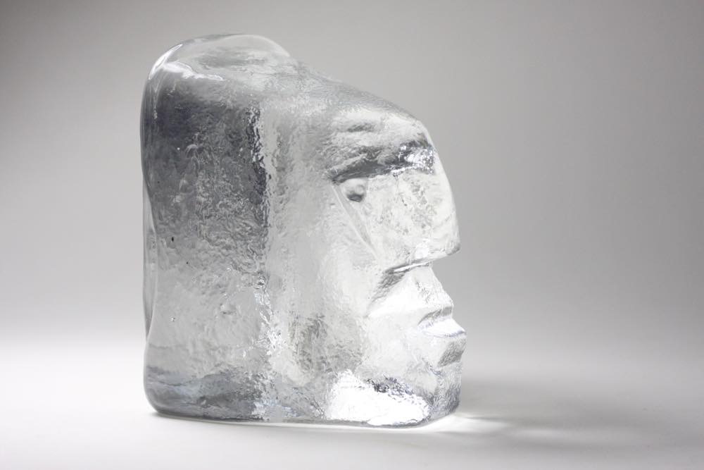 Erik Hoglund／エリックホグラン／ガラス／ヒトブックエンド