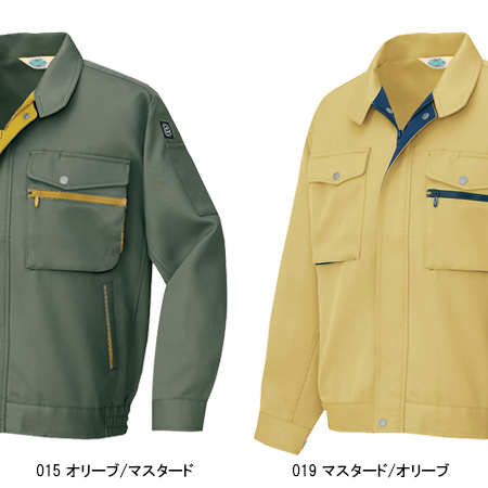 アイトスAITOZの作業服秋冬用 長袖ブルゾン6301| サンワーク本店