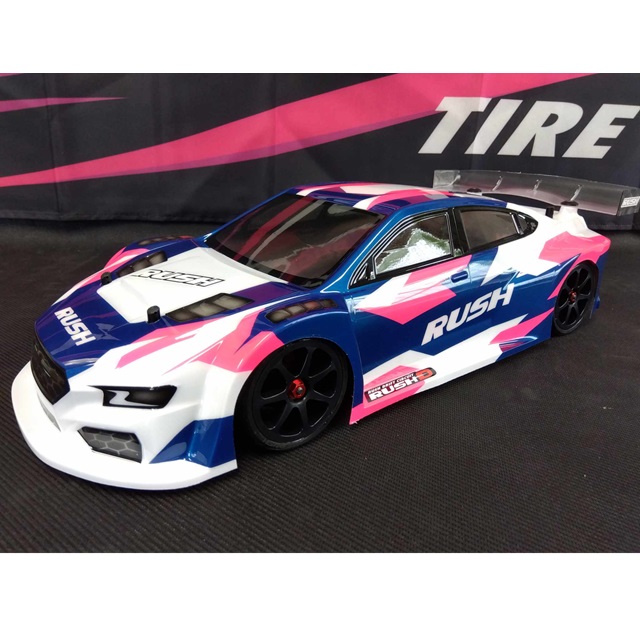 RUSH 1/10Body SWX-GT-08mm Wing A付属 [RU-1111a] - スーパーラジコン