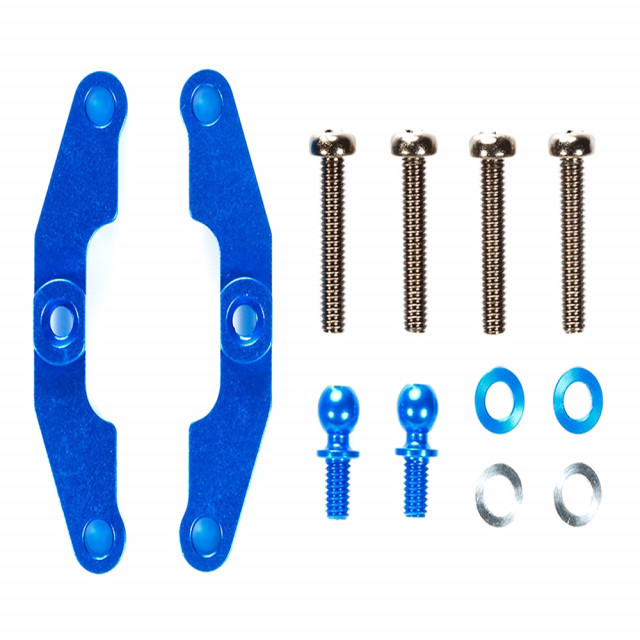 TT-02 TYPE-S アルミアッパーアームマウント(2個) [OP-1651