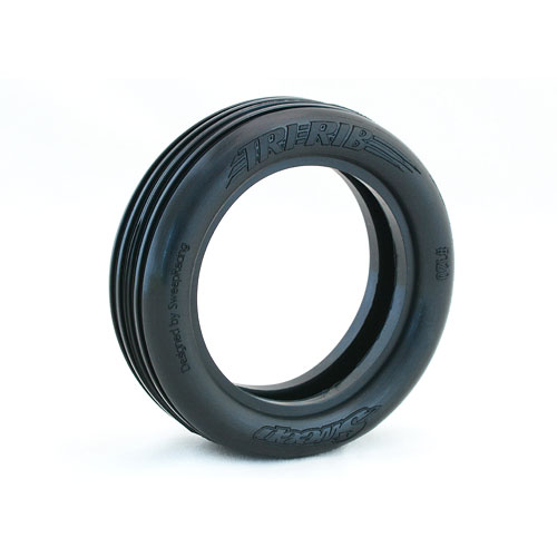 TRI-RIB 2WDフロントタイヤ シルバー(ウルトラソフト) 1/10バギー用