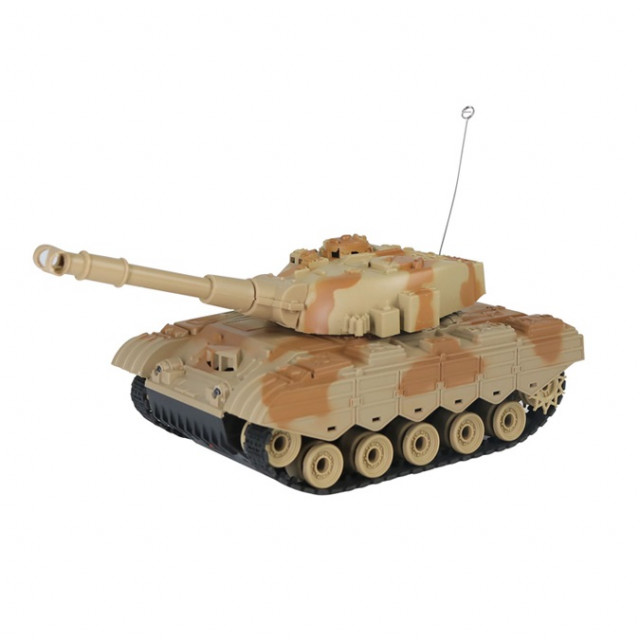 キャタピラで走る世界の戦車 砂漠タイプ (27MHz) [XJ92] - スーパー