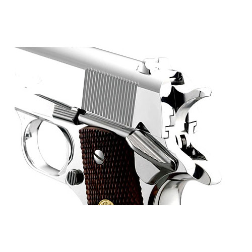 コルト ガバメント シリーズ'70 ニッケルフィニッシュ / ガスブロー