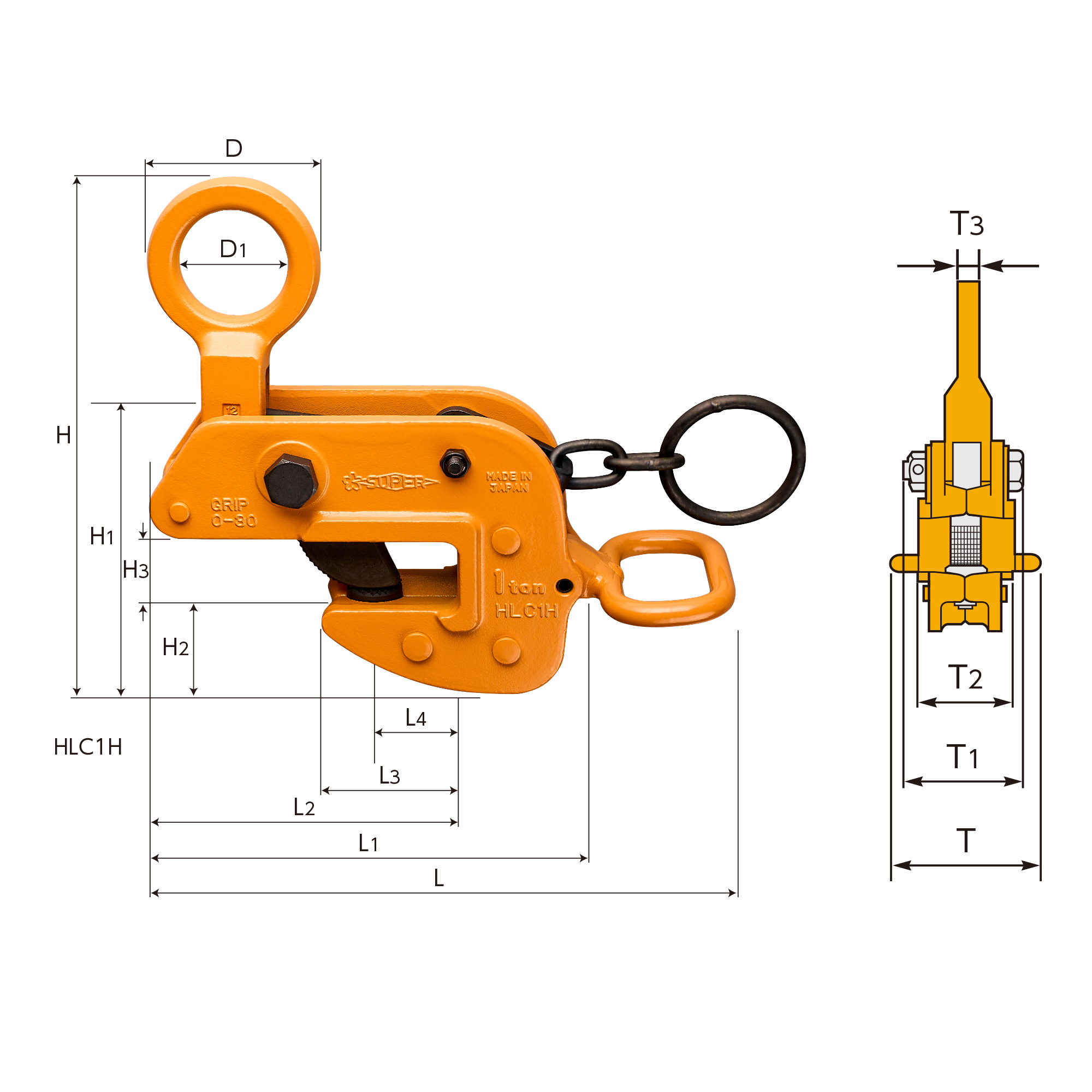 HLC-H・HLC-WH・HLC-HN・HLC-WHN - 総合作業工具メーカー・スーパー