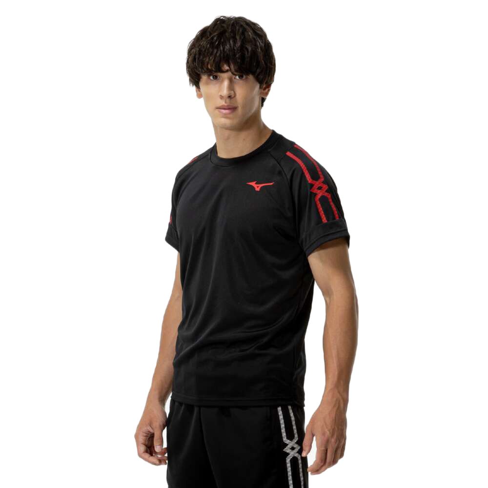 ミズノ（MIZUNO）（メンズ、レディース）陸上ウェア MCライン Tシャツ