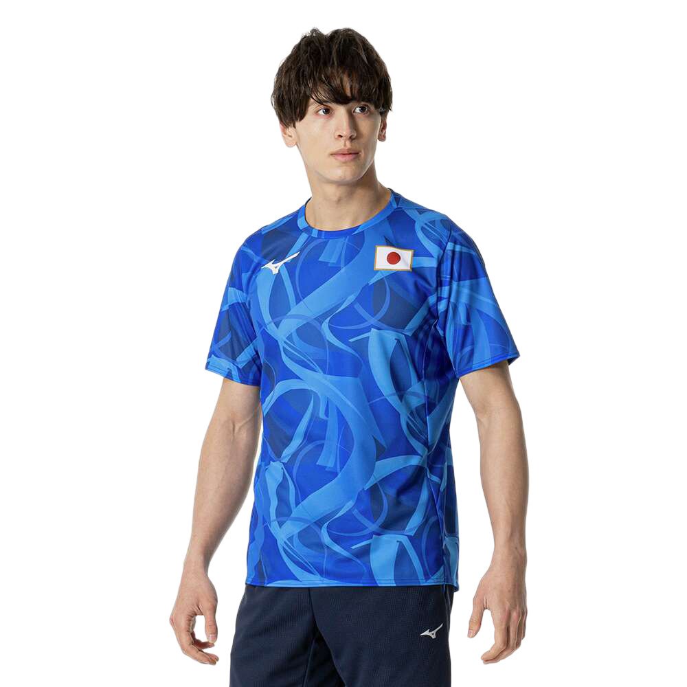 ミズノ（MIZUNO）（メンズ、レディース）MUGEN GRAPHIC 応援Tシャツ